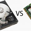 Disco duro (izquierda) Memoria RAM (derecha)