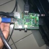 Así se ve la Raspberry Pi con todos los cables conectados