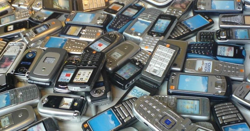 old cellphones