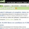 Cuélgame el Menéame de las descargas